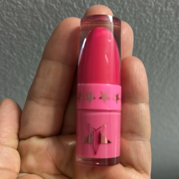 NWOT Jeffrey Star Lipstickck & Tiny Purse Hot Pink Holder - Picture 5 of 9